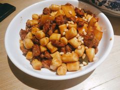 松子牛肉炒年糕-兔爸私家小厨(新北万达店)
