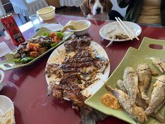 -北京龙庆四季香农家饭庄·灶台鱼·碳烤虹鳟鱼(龙庆峡店)