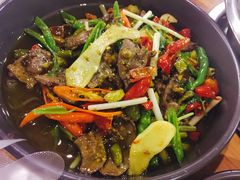 炒羊肝-去吃小龙虾·江湖菜·烧烤(南滨路店)