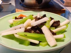 木耳莴笋山药-绿茶餐厅(西湖银泰百货店)