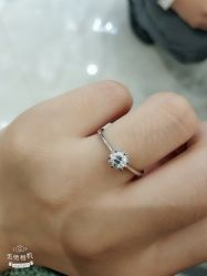 点击看大图 -钻石小鸟钻戒婚戒定制(石路店)