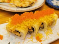 招牌蟹黄卷-桃太郎创作料理(大坪店)