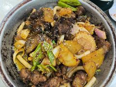 -尕西木老春台东乡手抓美食