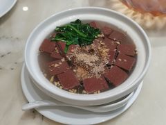 韭菜猪红汤-麒麟濠景家宴(麒麟店)