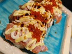 火焰三文鱼握寿司-德川家日本料理(中关村寰太大厦店)