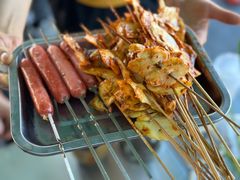 -万家乐带皮五花肉烧烤(临淄大院店)