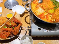 部队火锅-富乐满韩国正宗炸鸡韩国料理(虹泉路店)