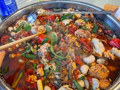 -牟记江湖重庆地标特色菜鱼蛋海鲜羊蝎子(巴南区黑金冠十多年好店)