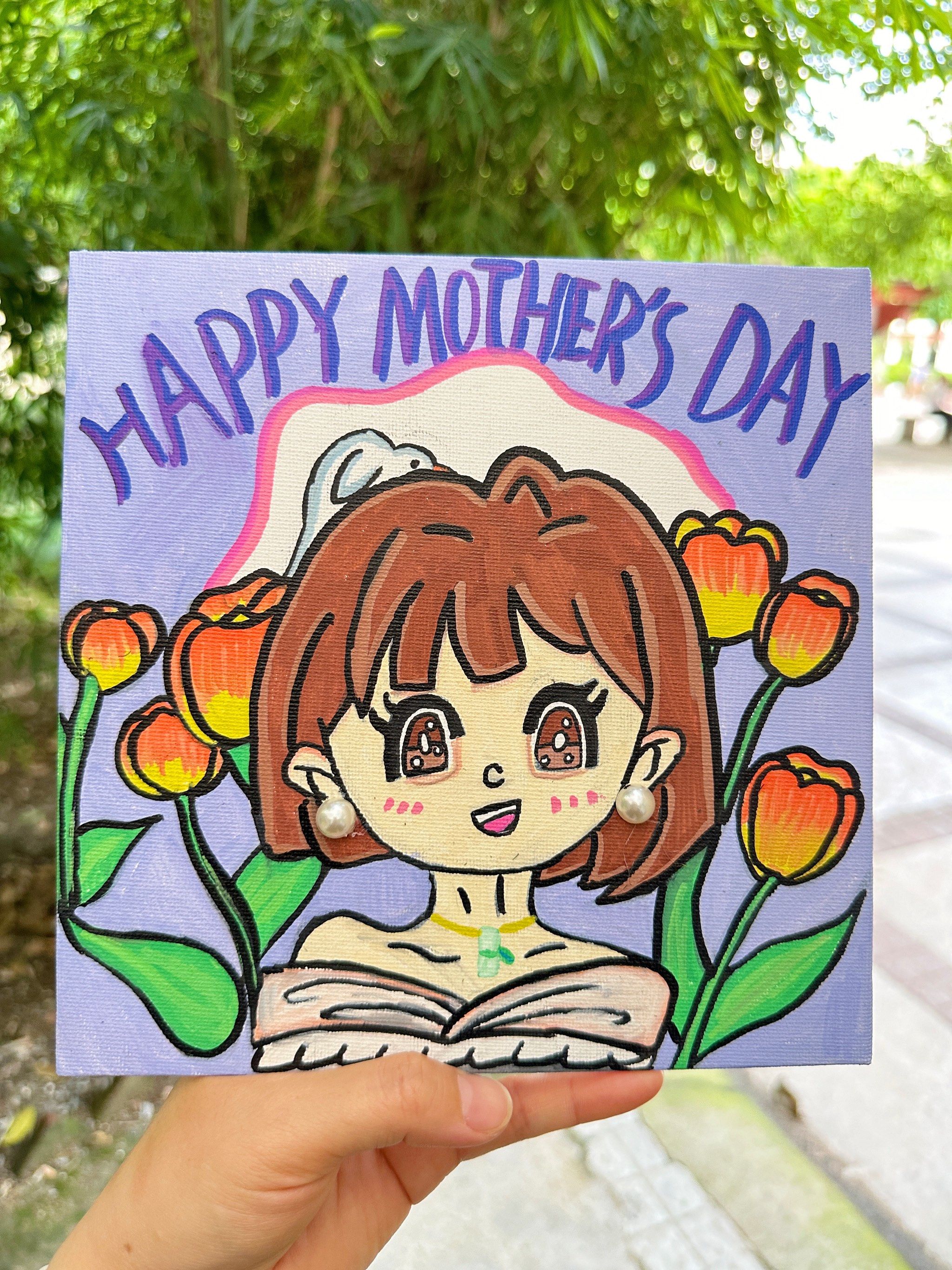 画给妈妈的母亲节礼物91很用心