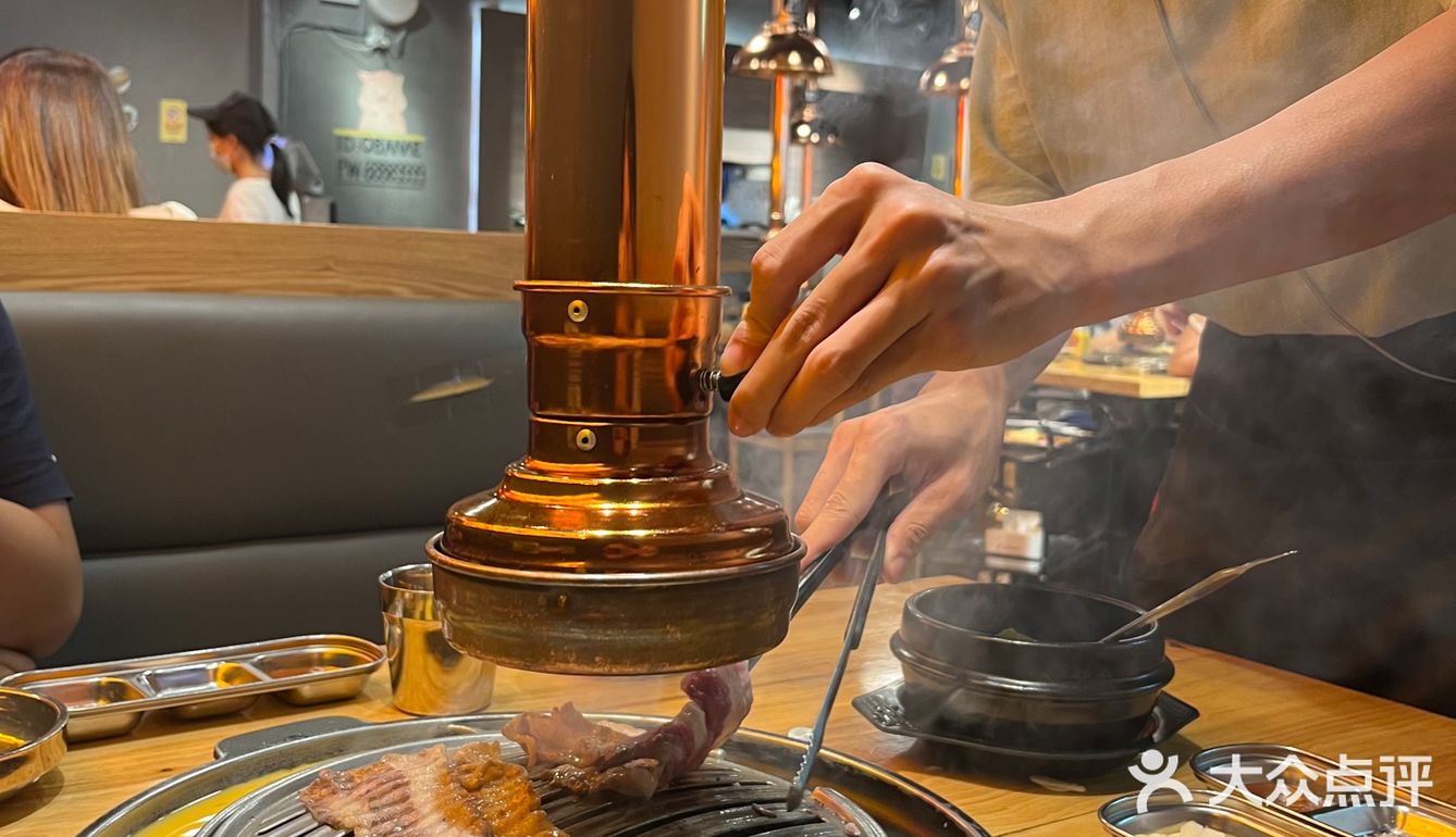 在肇庆吃的韩国烤肉哟😋