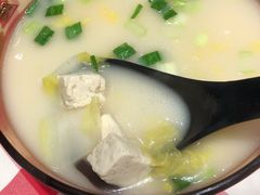 鸡汤小白菜煮榆林豆腐-西贝(宝乐汇店)