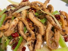 椒盐鱿鱼须-来顺成饭庄