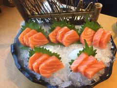 厚切深海三文鱼刺身-万岁寿司(万国店)