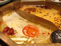 鸳鸯锅（小锅）-蜀九香火锅(彩虹店)
