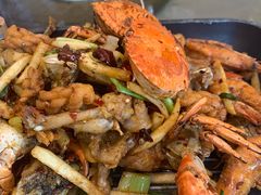 有虾有蟹有牛蛙（份）-日进一片海.生腌海鲜火锅.宵夜烧烤(三里屯总店)