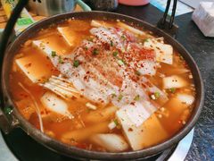 韩式黑猪五花肉泡菜火锅-烤路里·韩国品质自助烤肉(石路天虹4号店)