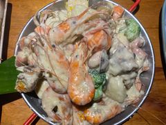 手抓海鲜蒜香奶油味-仓库南洋海鲜小排档(柳河路店)