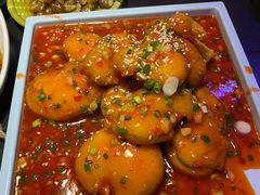 铁板鱼香茄盒-醉小酒馆·川菜·江湖菜·重庆菜(观音桥旗舰店)