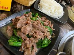 芥蓝炒牛肉-合记汕头牛肉店(嘉禾路店)