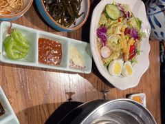 -明洞阿姨·韩式酱蟹烤肉·创意料理(三元桥店)