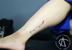 点击看大图 腿部-AC TATTOO 纹身