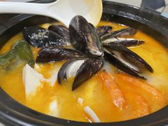 糟粕醋海鲜锅-香香海南菜餐厅