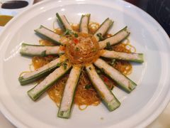 鲜虾秋葵-京华烟云·北京烤鸭(领展购物广场·中关村店)