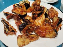 焦糖茄子牛肉粒-桃子餐厅·天津菜(红星路直营店)