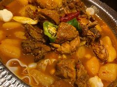 沙湾原始大盘鸡-丝路金桃·新疆菜(徐汇店)