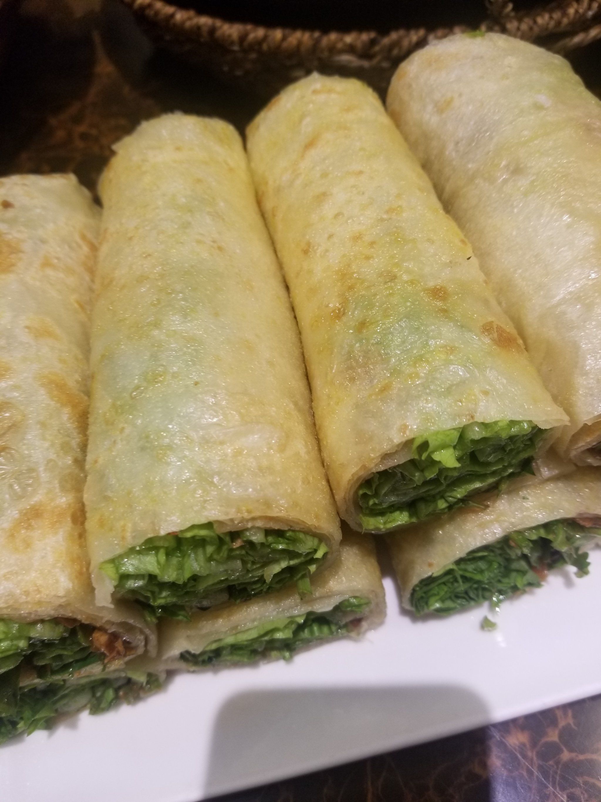 健康又好吃的蔬菜卷