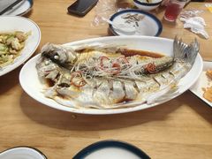 葱油钱塘江白条-壹笑茶庄·农家菜土菜杭帮菜