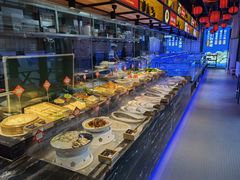 自助取餐区-渔民船说·北塘海鲜·天津菜·海肠捞饭(北塘古镇店)