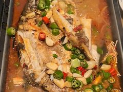 蒜香味烤海鲈鱼-炉鱼(萧山万象汇店)