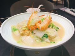 邬山腐皮杭白菜-老头儿油爆虾·1987杭州烟火味(湖滨银泰in77D区店)