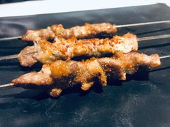 经典羊肉串-谷丽羊肉串·新疆鲜货烧烤馆·清真·夜宵(长沙首店)