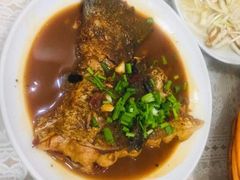 红烧划水-天乐农家鱼头王(天目湖店)