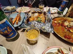 -街角等你.大连海鲜烧烤.经典铁板海鲜串(西安路店)