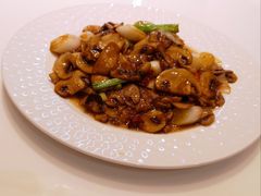 口蘑炒羊肉-宁夏国强手抓羊肉·清真菜(未央路凤三店)