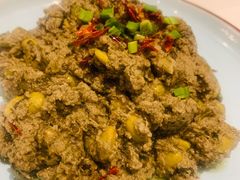 羊油炒麻豆腐-天和晟烤鸭店(世纪坛店)