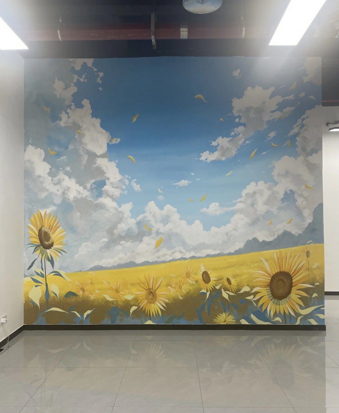 室内墙绘
插画墙绘壁画
简约清新