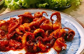 Charcoal-Grilled Octopus