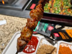 现穿羊肉串-丰茂烤串(钦州北路店)