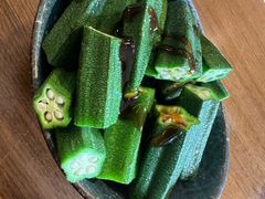 白灼秋葵-绿柠食堂(北外滩店)