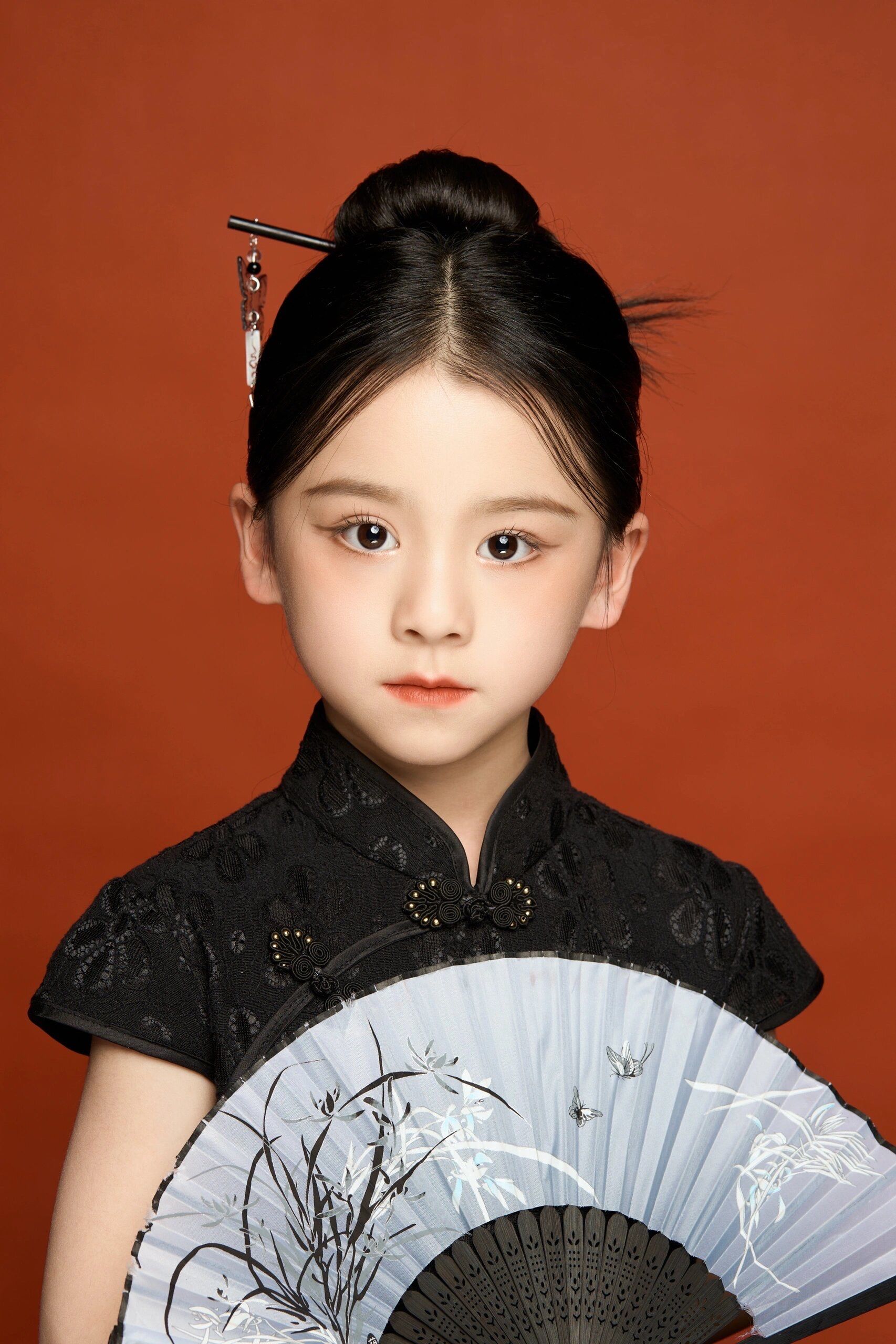 儿童新中式旗袍摄影