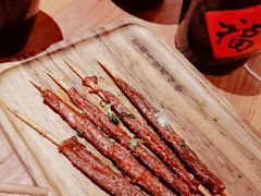 烤风干牛肉-串大叔炭火烤串·鸡西大冷面刀削面(总店)