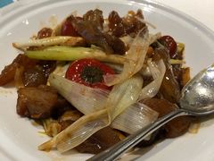 京葱蒜子烧牛筋-中发源·清真餐厅(南油店)
