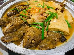 -东来菜馆•手抓海鲜家常菜•海鲜锅贴(鸽子窝店)
