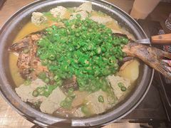 翡翠青椒味烤鱼-烤匠麻辣烤鱼(双流明城购物中心店)
