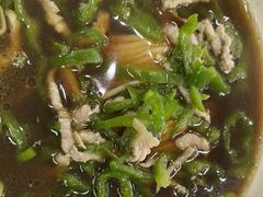 青椒肉丝汤面-蒋家桥饺面店(奥邦店)