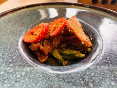 避风塘四季豆格格肉-五号茶居·新派粤菜·岭南五号酒店(沿江中路店)
